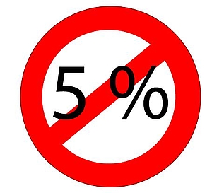 5%